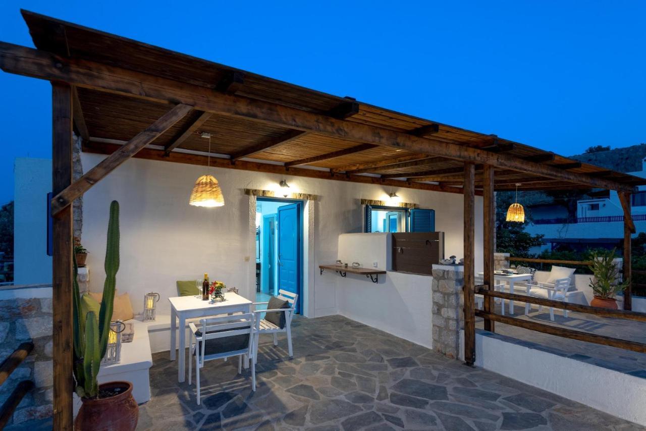 Agnanti Beach Apartments Archangelos  Bagian luar foto