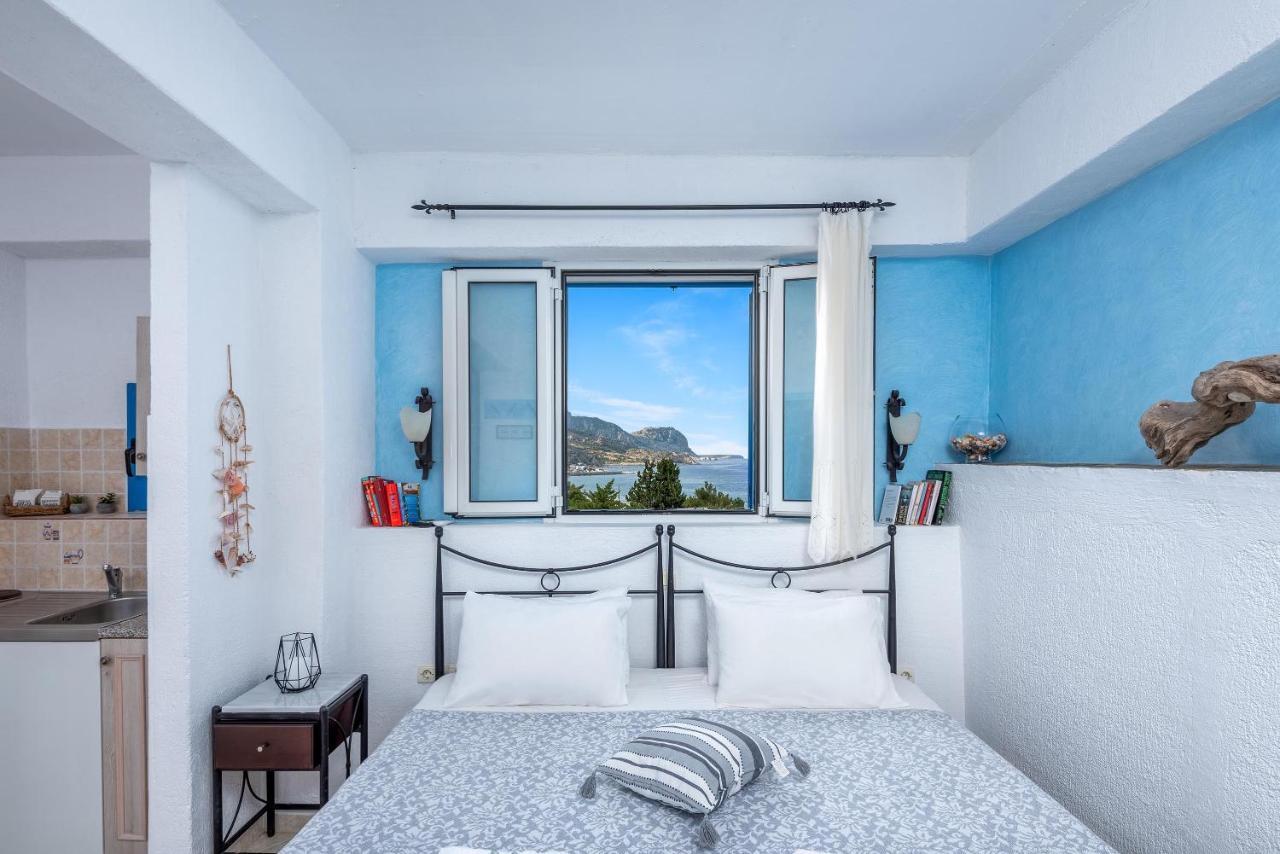 Agnanti Beach Apartments Archangelos  Bagian luar foto