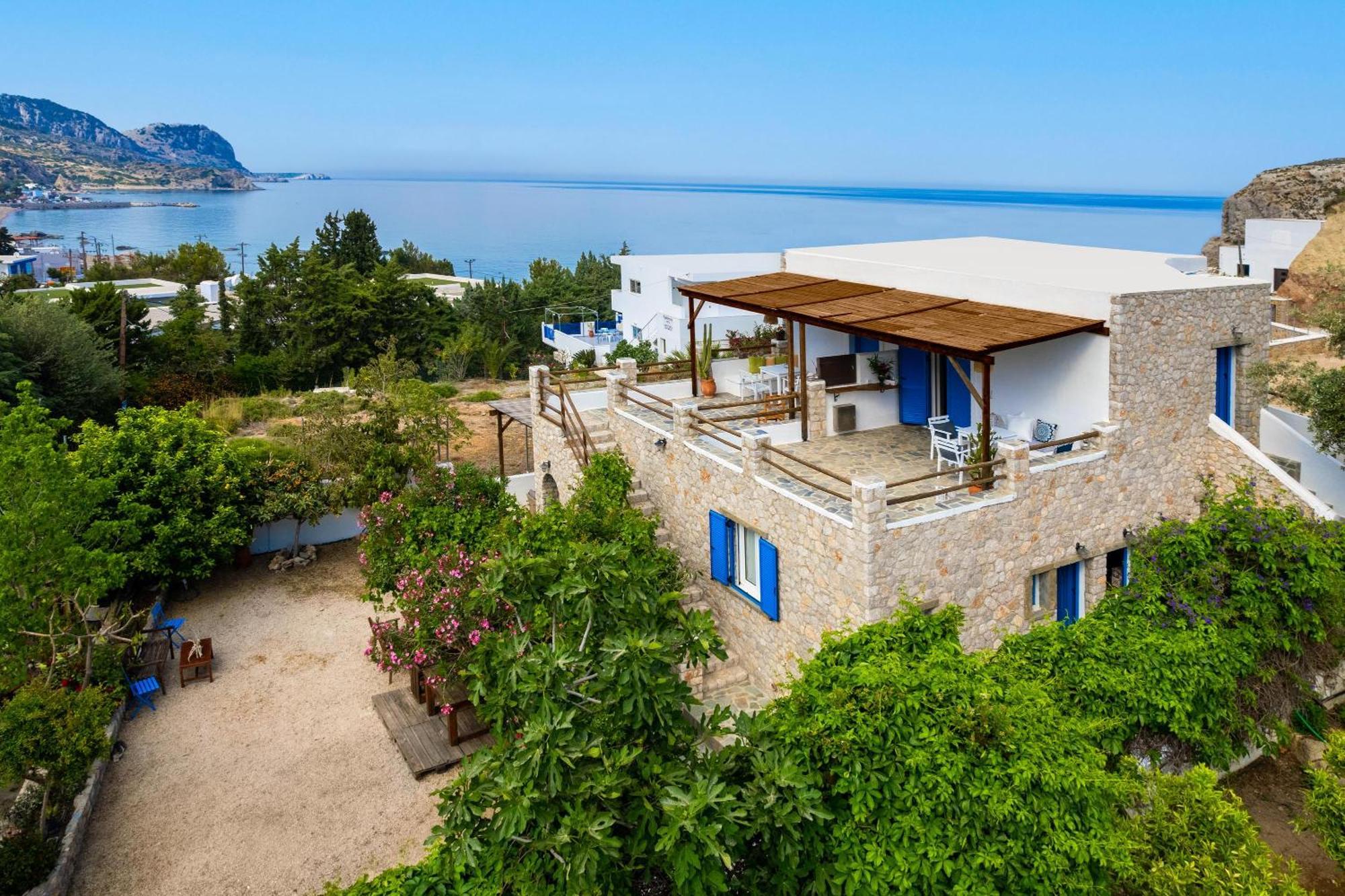 Agnanti Beach Apartments Archangelos  Bagian luar foto