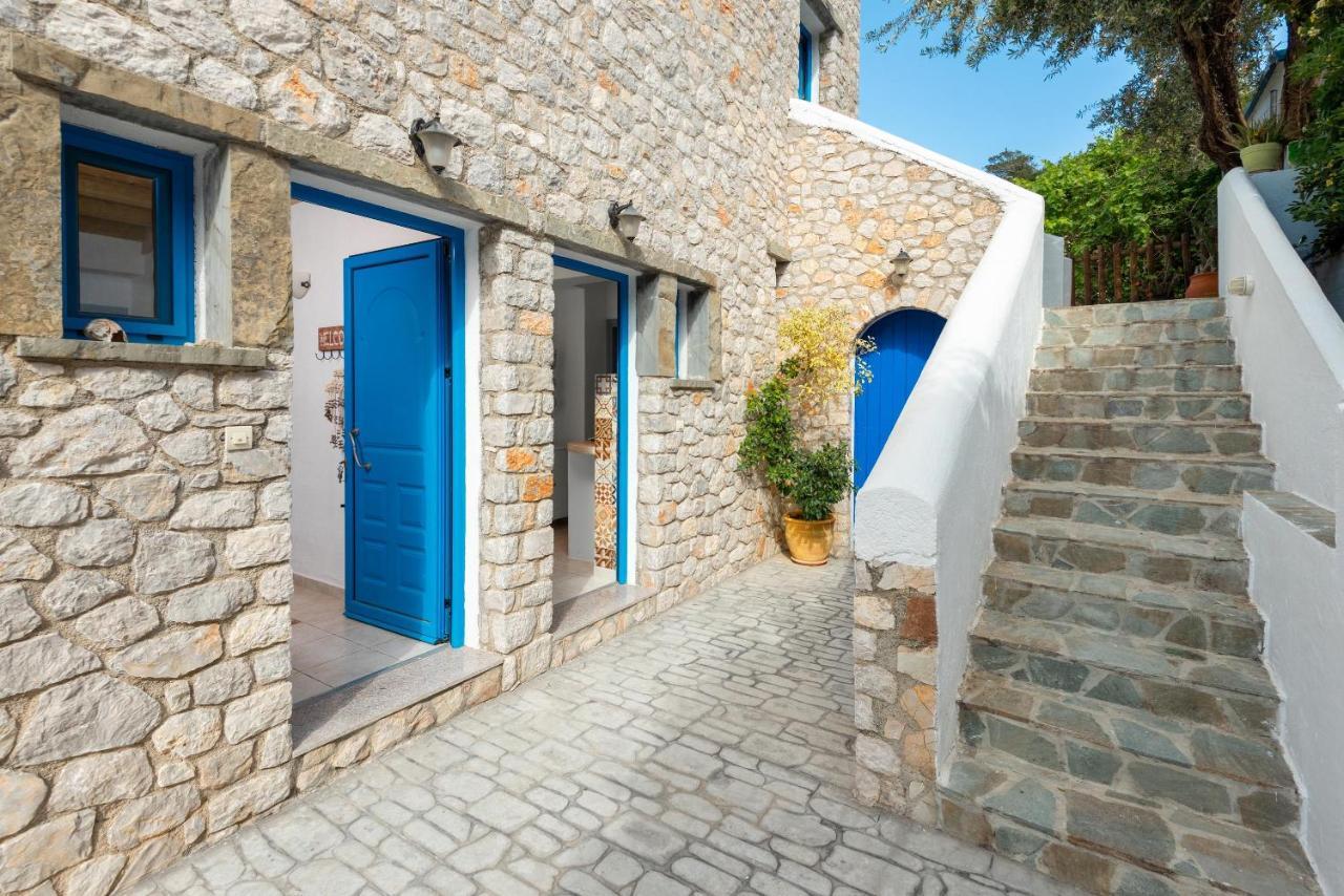 Agnanti Beach Apartments Archangelos  Bagian luar foto