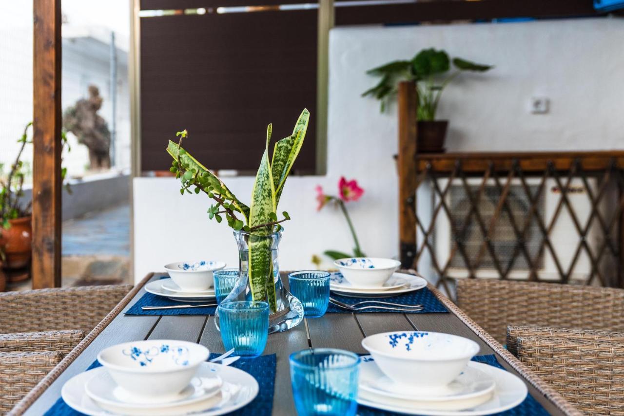 Agnanti Beach Apartments Archangelos  Bagian luar foto
