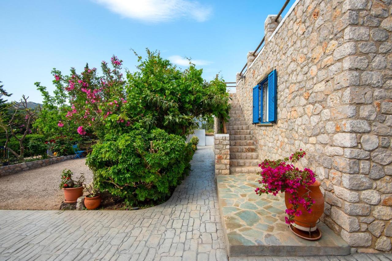 Agnanti Beach Apartments Archangelos  Bagian luar foto
