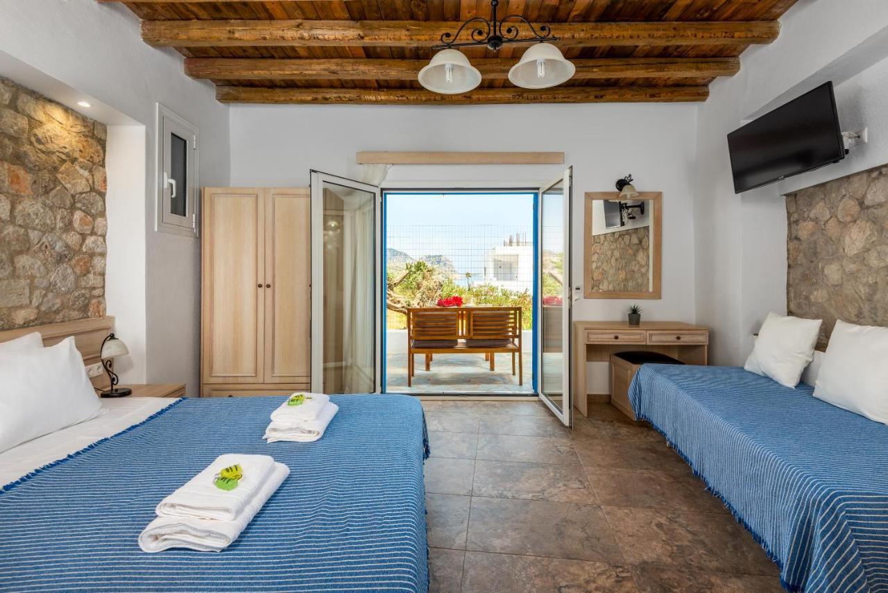 Agnanti Beach Apartments Archangelos  Bagian luar foto