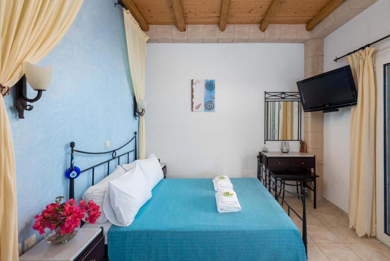 Agnanti Beach Apartments Archangelos  Bagian luar foto