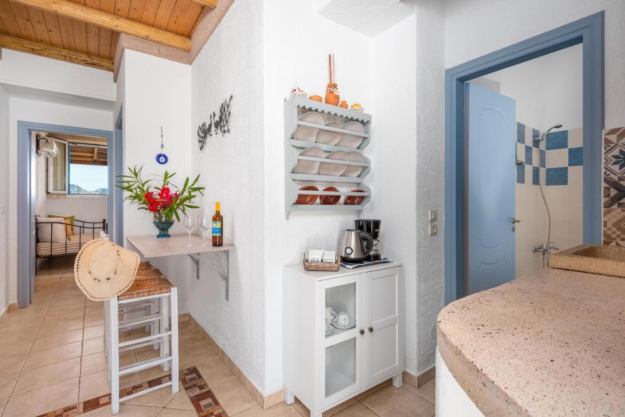 Agnanti Beach Apartments Archangelos  Bagian luar foto