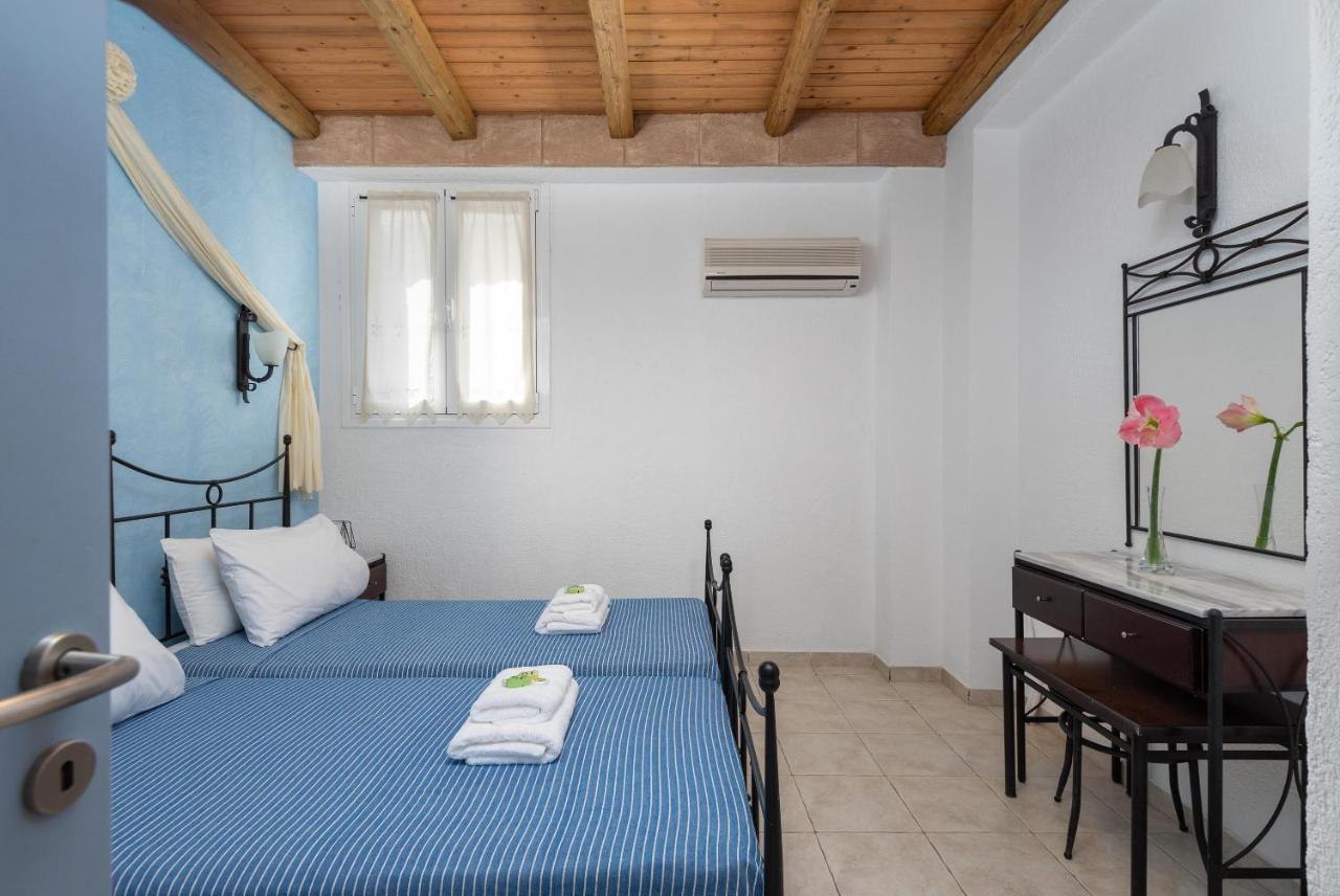 Agnanti Beach Apartments Archangelos  Bagian luar foto