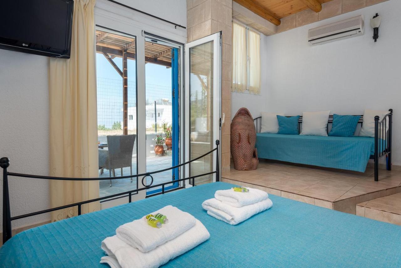 Agnanti Beach Apartments Archangelos  Bagian luar foto