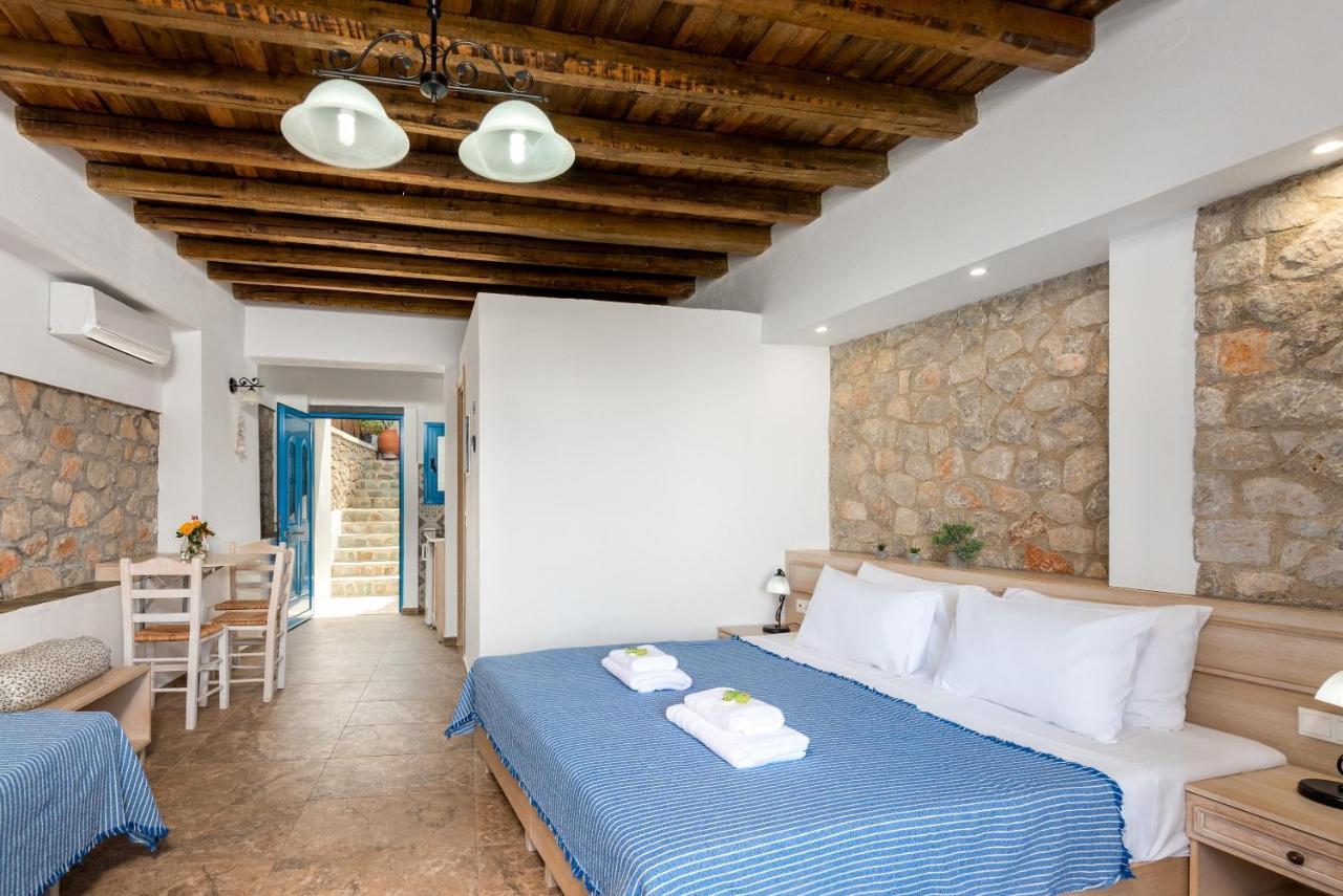 Agnanti Beach Apartments Archangelos  Bagian luar foto