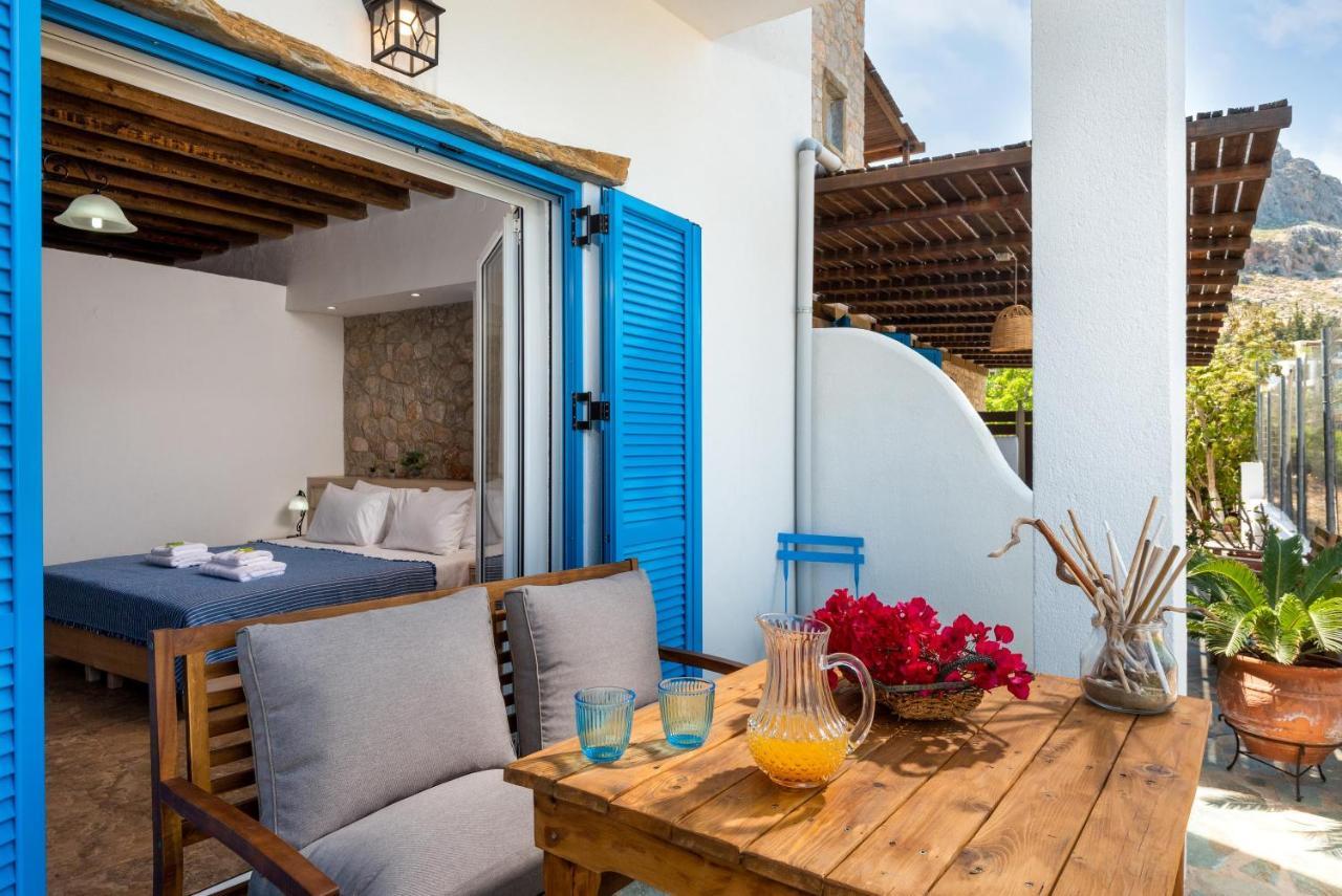 Agnanti Beach Apartments Archangelos  Bagian luar foto