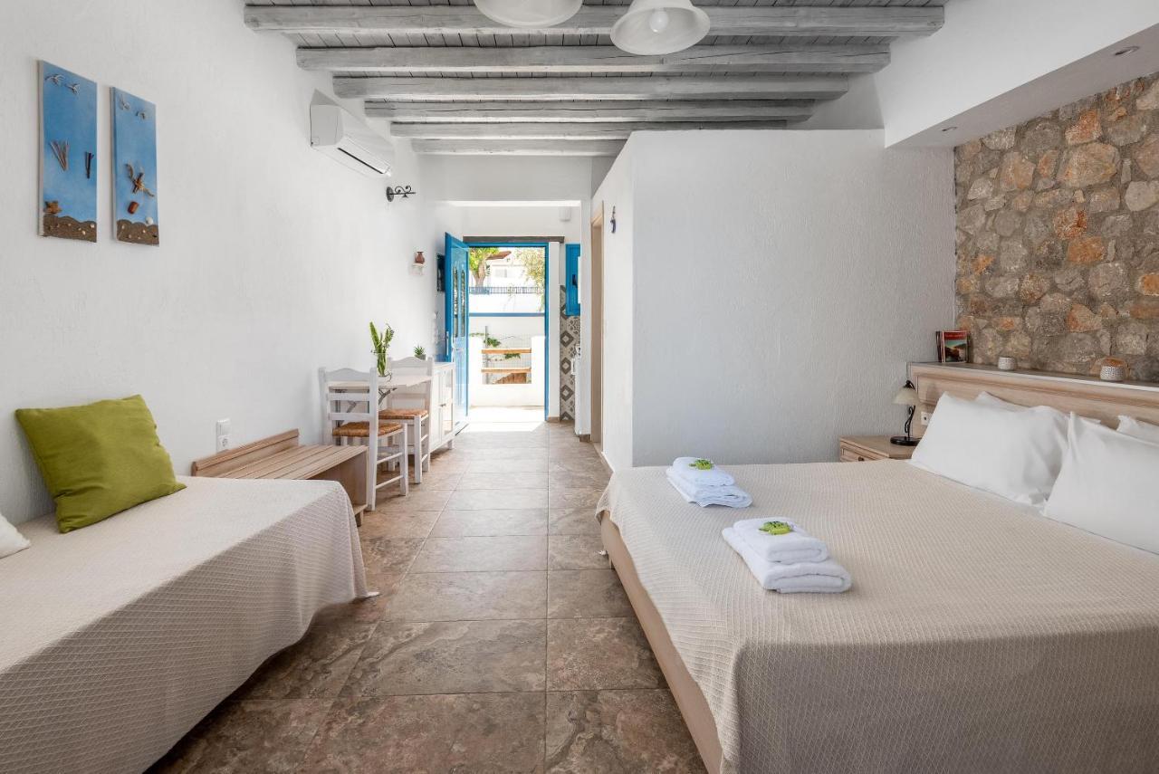 Agnanti Beach Apartments Archangelos  Bagian luar foto